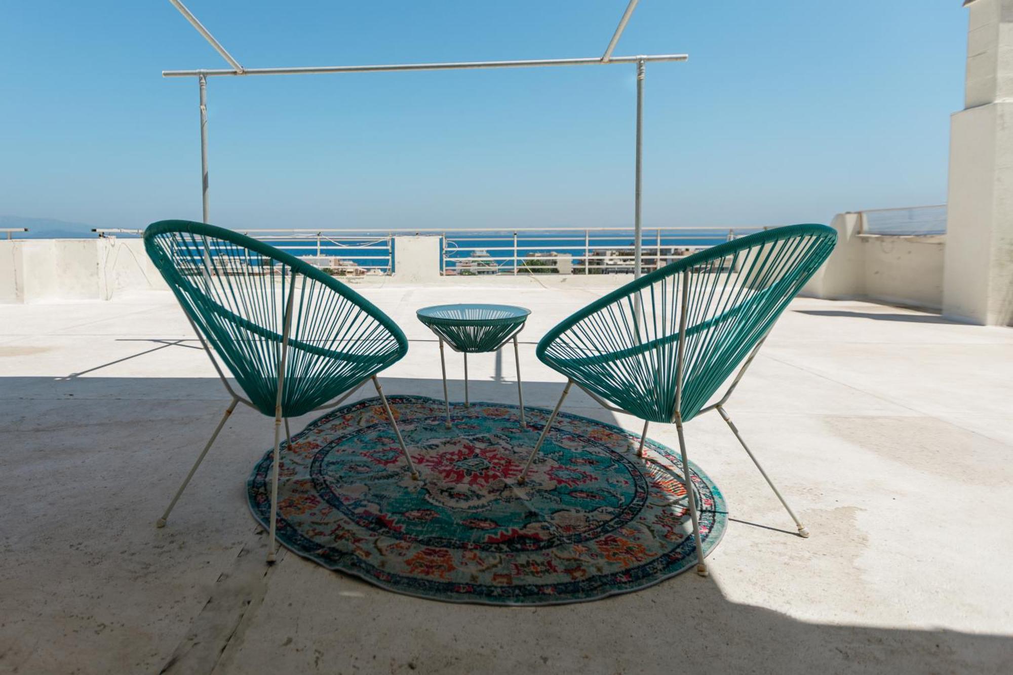 Panoramic Penthouse Appartement Chios Town Buitenkant foto